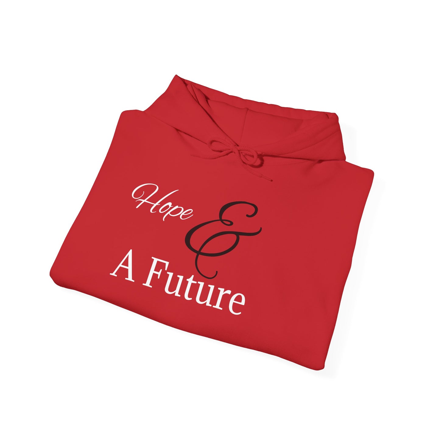 Hope & A Future Unisex Hooded Sweatshirt - Cozy and Inspirational