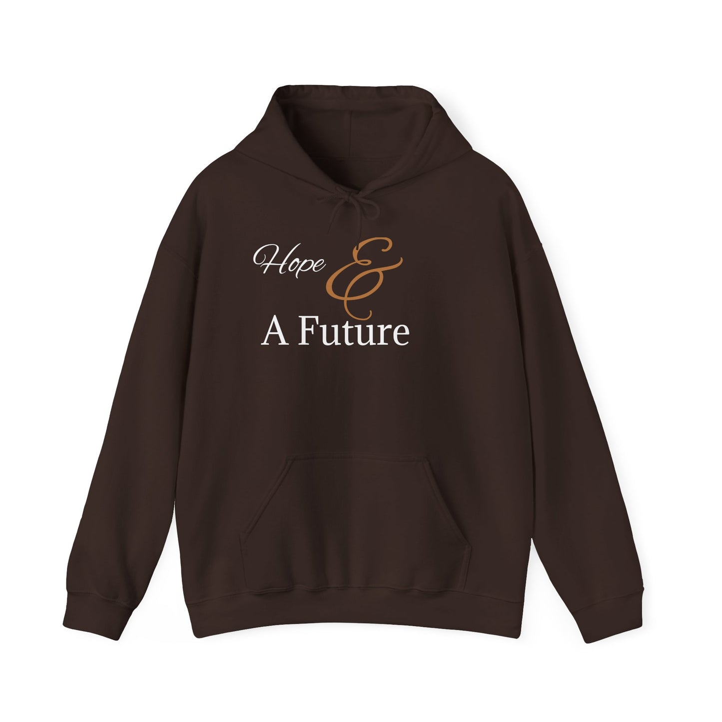 Hope & A Future Unisex Hooded Sweatshirt - Cozy and Inspirational