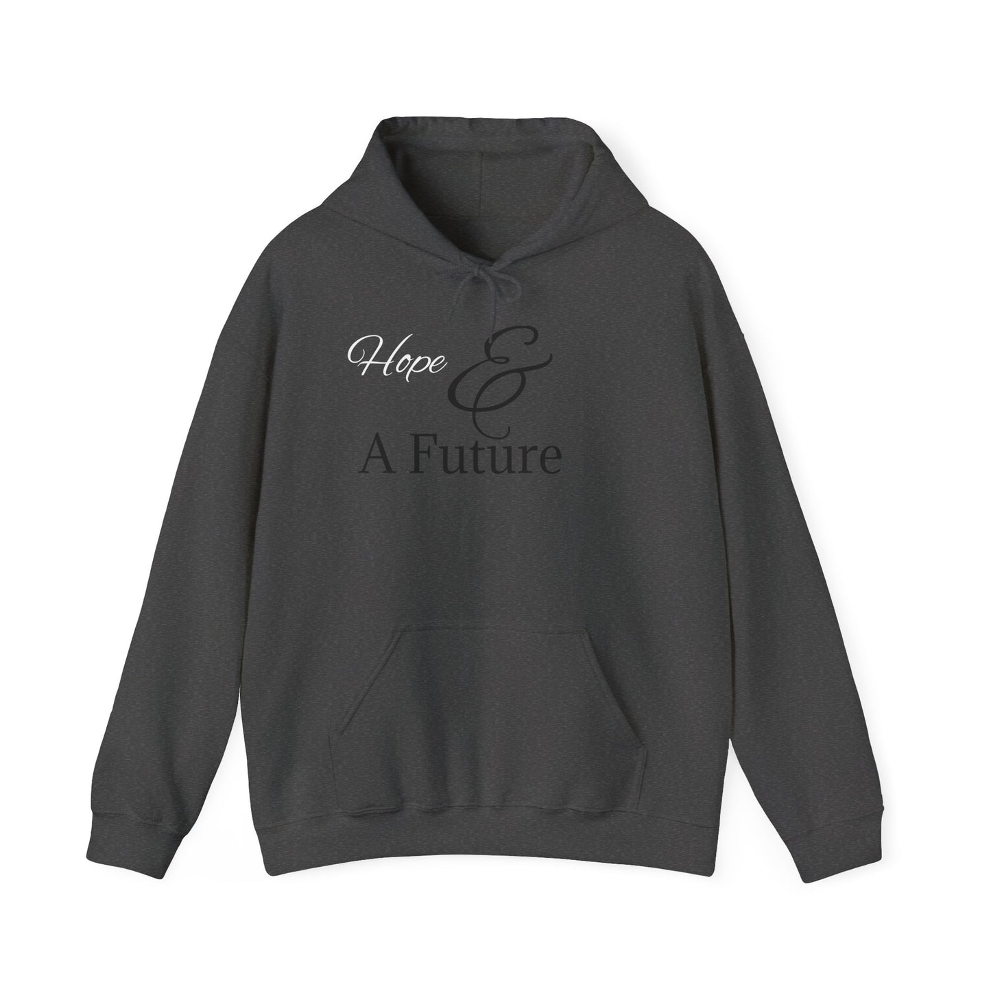 Hope & A Future Unisex Hooded Sweatshirt - Cozy and Inspirational