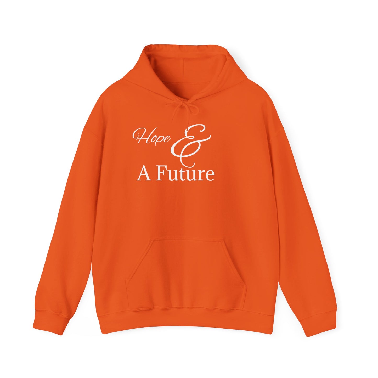 Hope & A Future Unisex Hooded Sweatshirt - Cozy and Inspirational