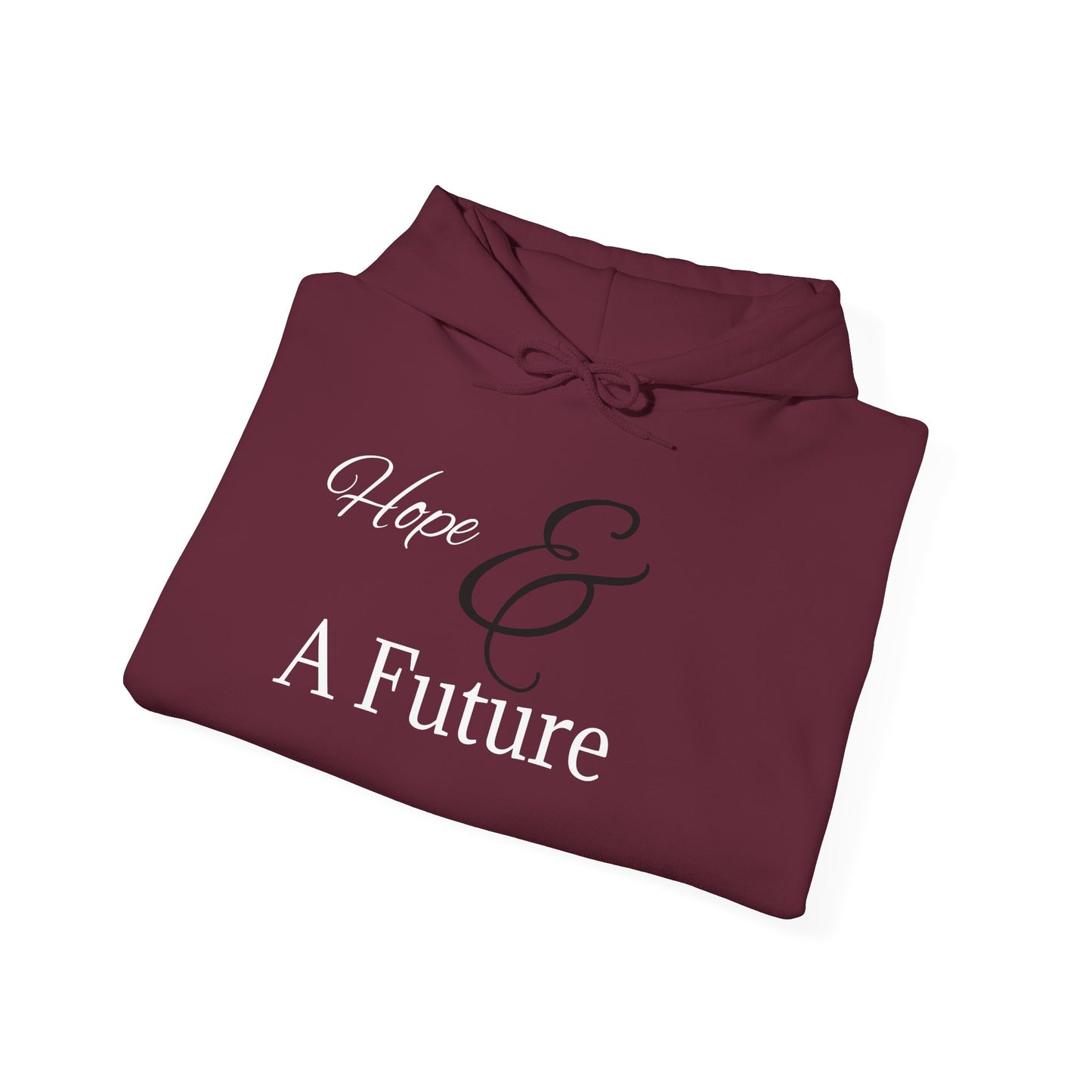 Hope & A Future Unisex Hooded Sweatshirt - Cozy and Inspirational