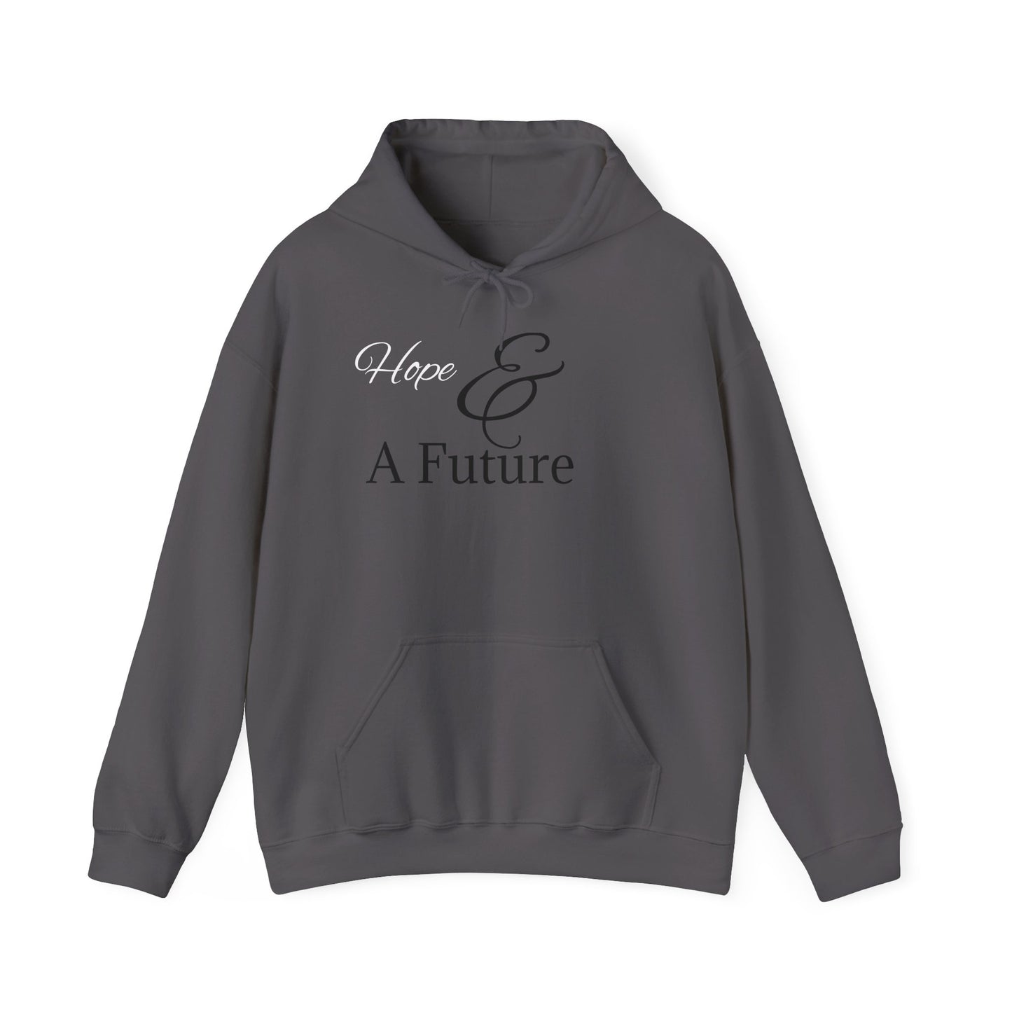 Hope & A Future Unisex Hooded Sweatshirt - Cozy and Inspirational