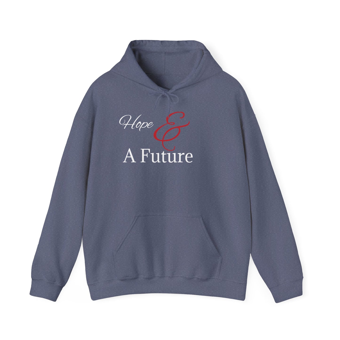 Hope & A Future Unisex Hooded Sweatshirt - Cozy and Inspirational