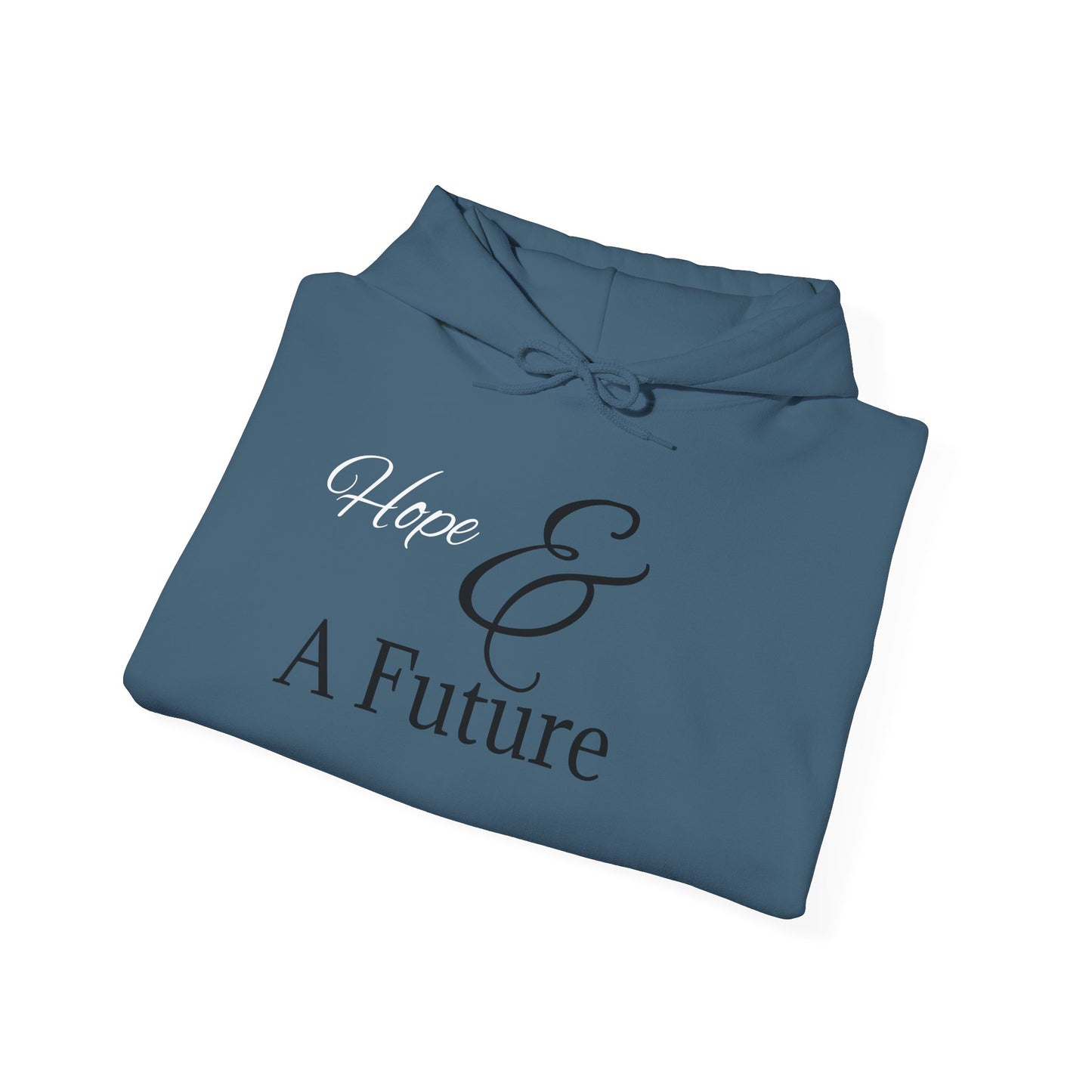 Hope & A Future Unisex Hooded Sweatshirt - Cozy and Inspirational