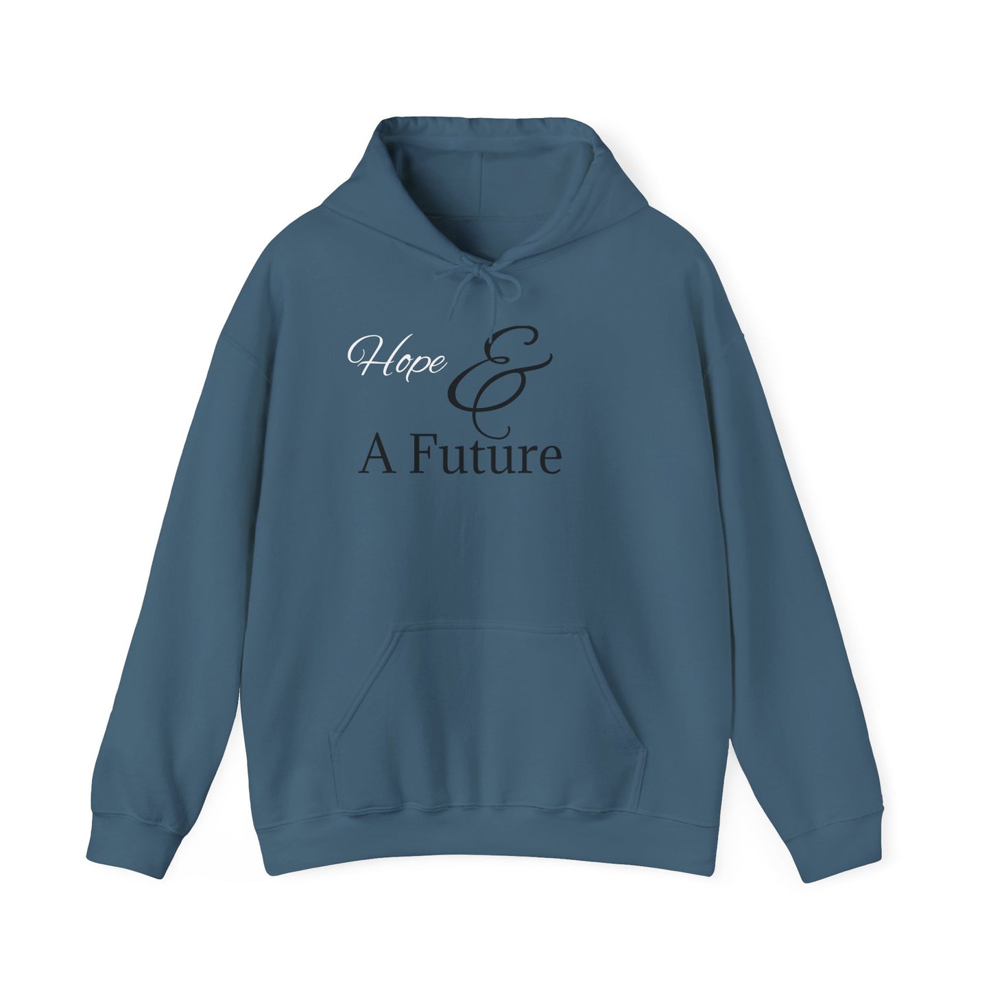 Hope & A Future Unisex Hooded Sweatshirt - Cozy and Inspirational