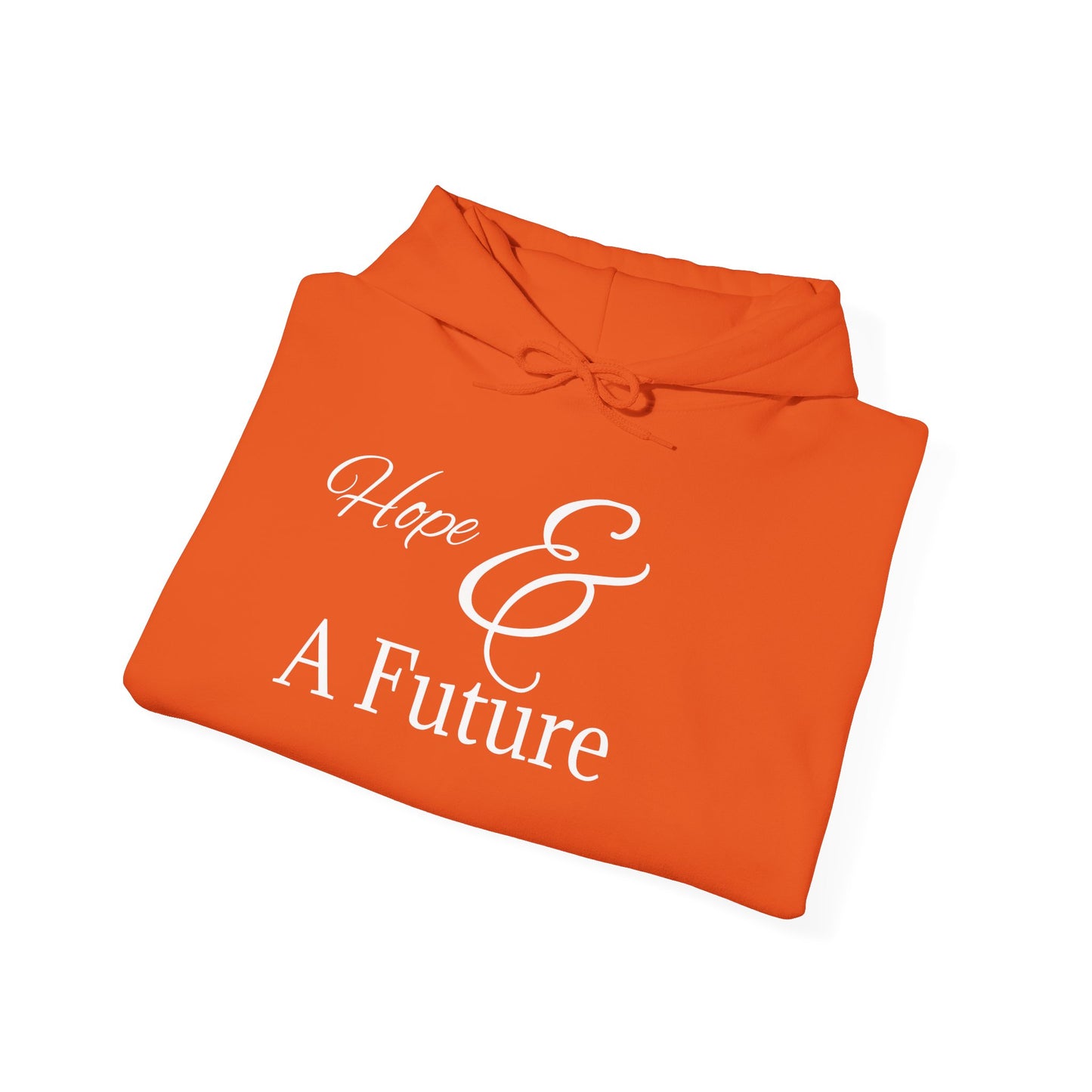 Hope & A Future Unisex Hooded Sweatshirt - Cozy and Inspirational