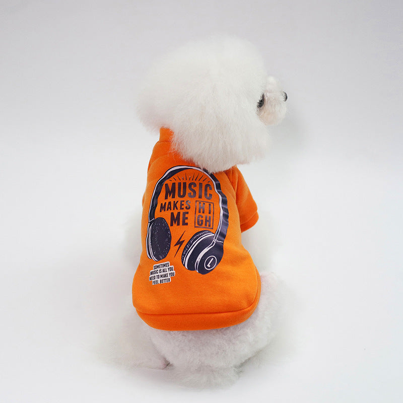 Dog Winter Pet Clothes Brushed Hoody/sweater