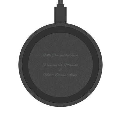 Inspirational Wireless Charging Pad - Keep Calm and Stand on God's Promises