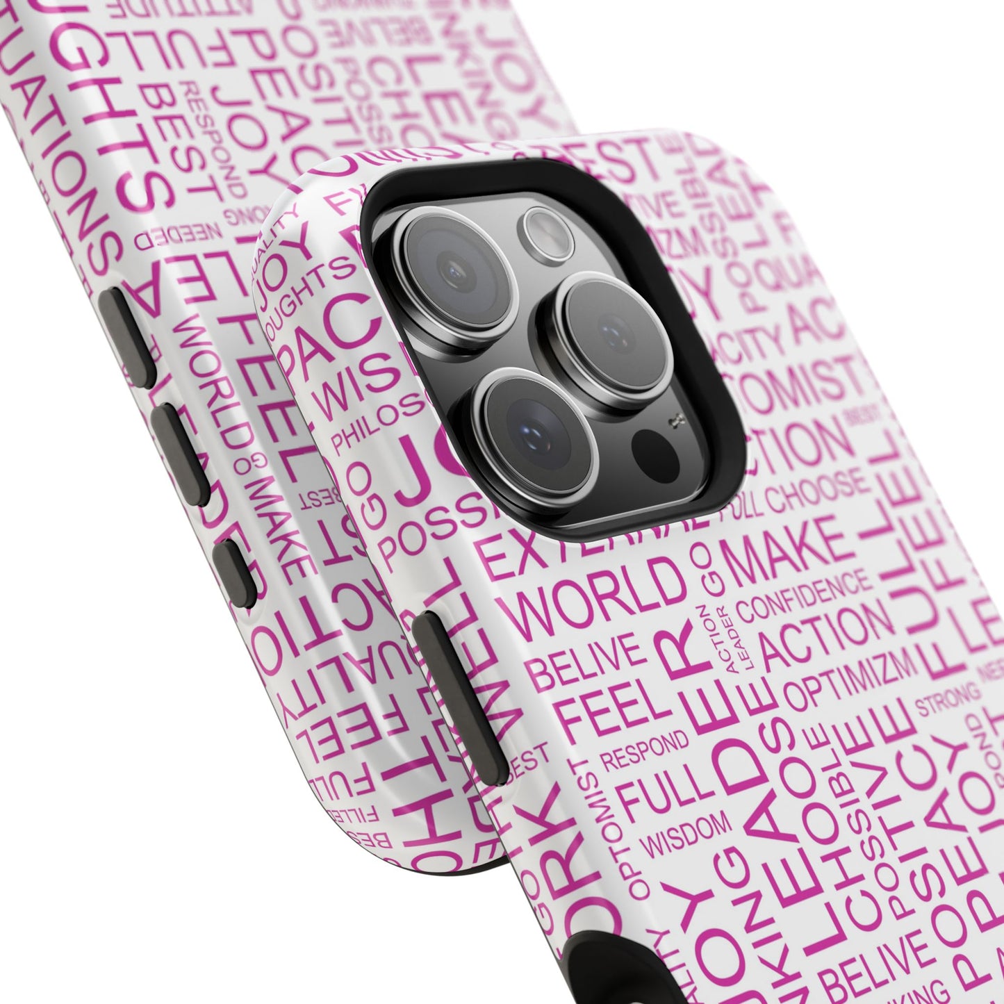Positivity - Optimistic Magnetic Tough Case for iPhone -