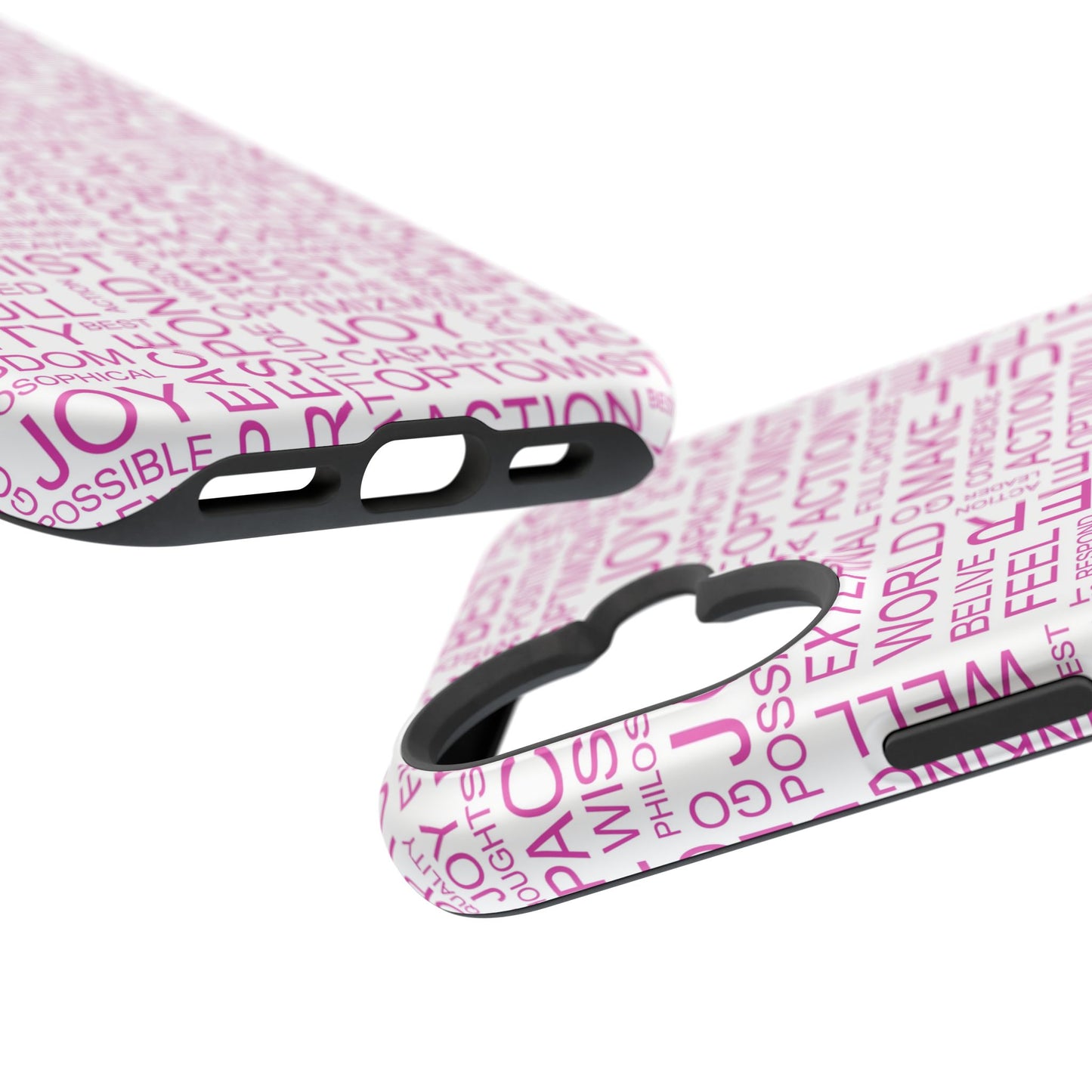 Positivity - Optimistic Magnetic Tough Case for iPhone -