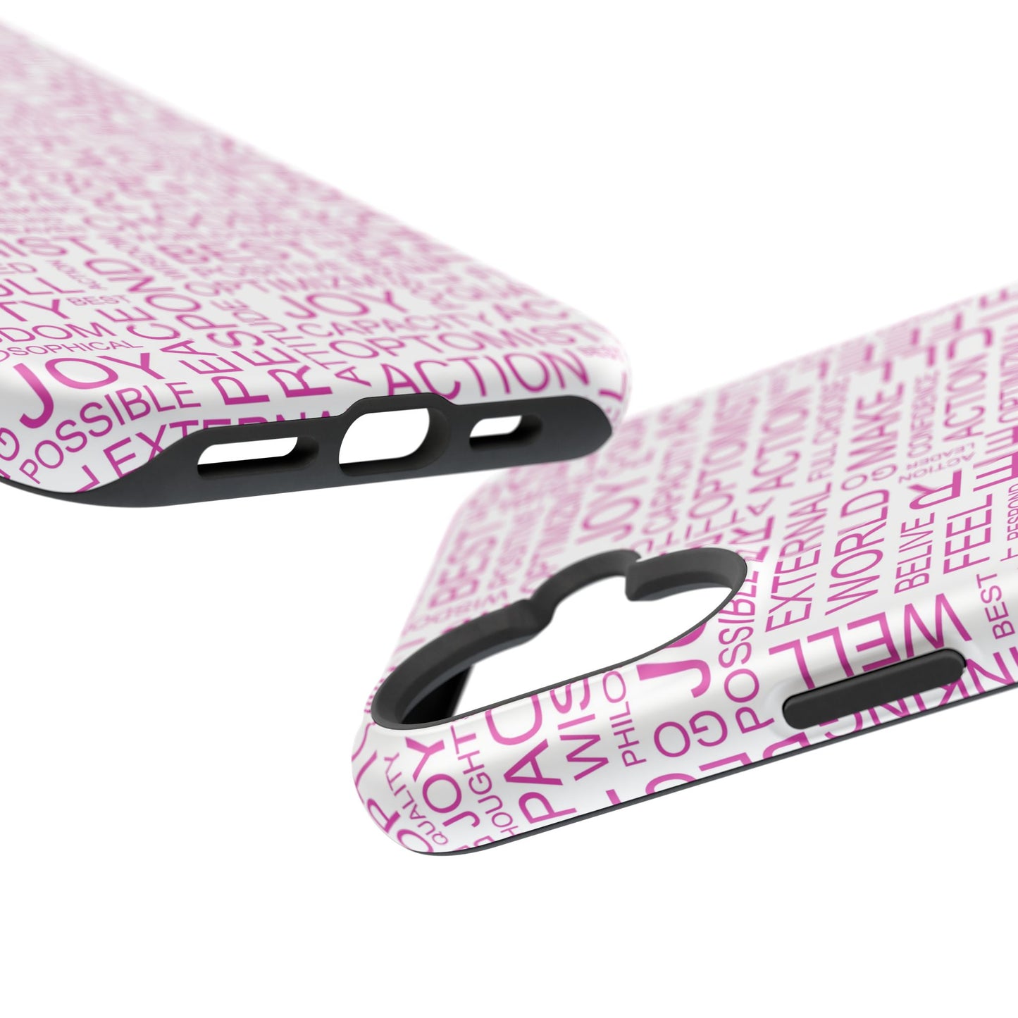 Positivity - Optimistic Magnetic Tough Case for iPhone -