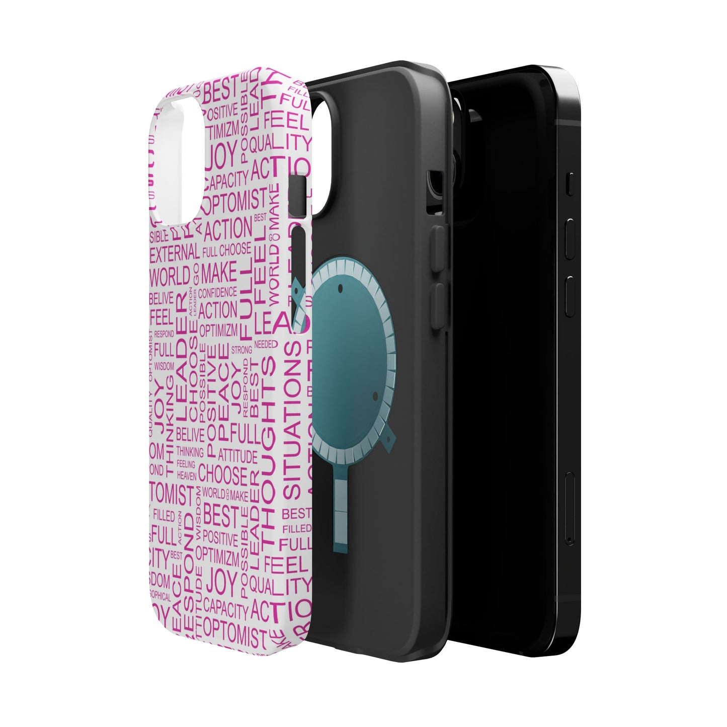 Positivity - Optimistic Magnetic Tough Case for iPhone -