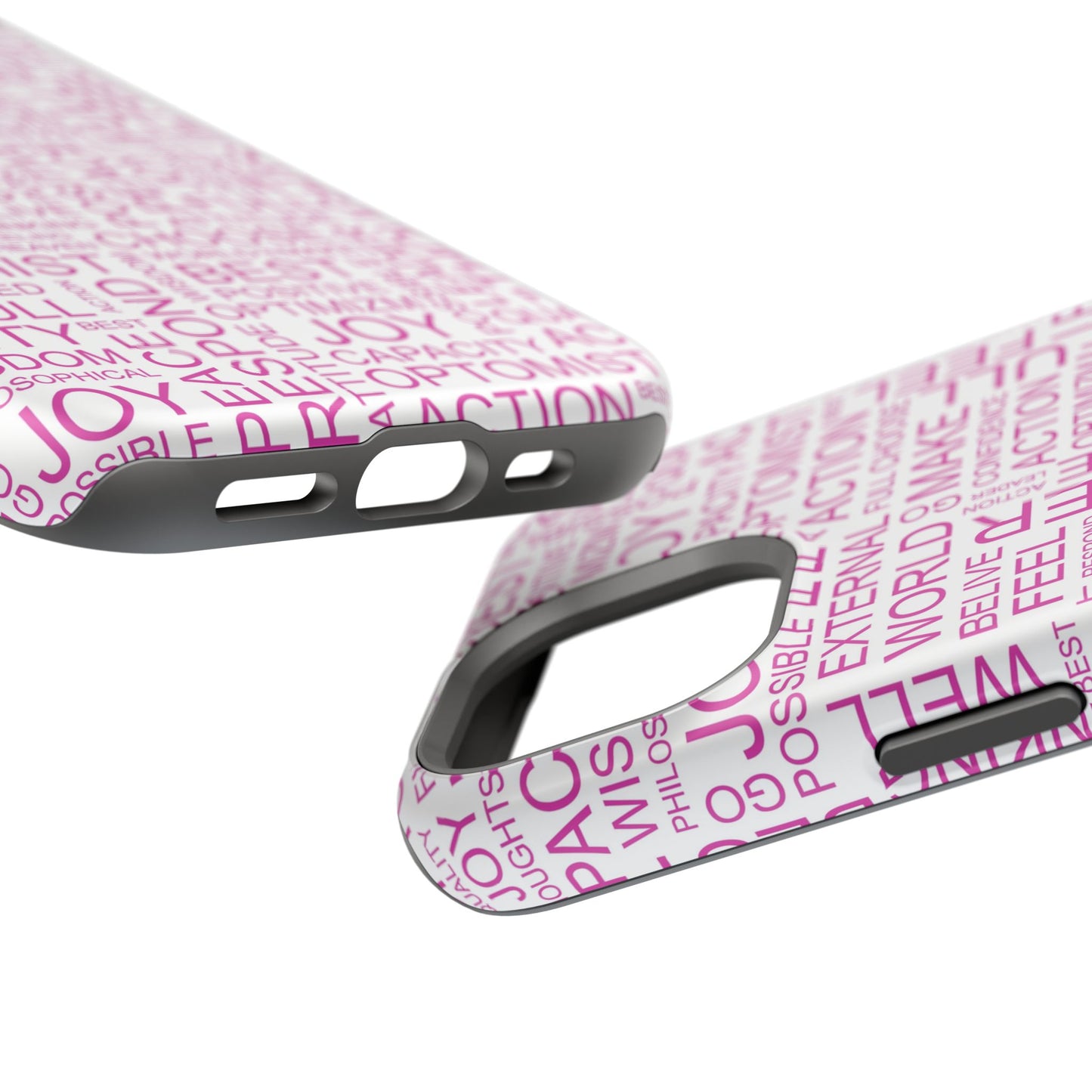 Positivity - Optimistic Magnetic Tough Case for iPhone -