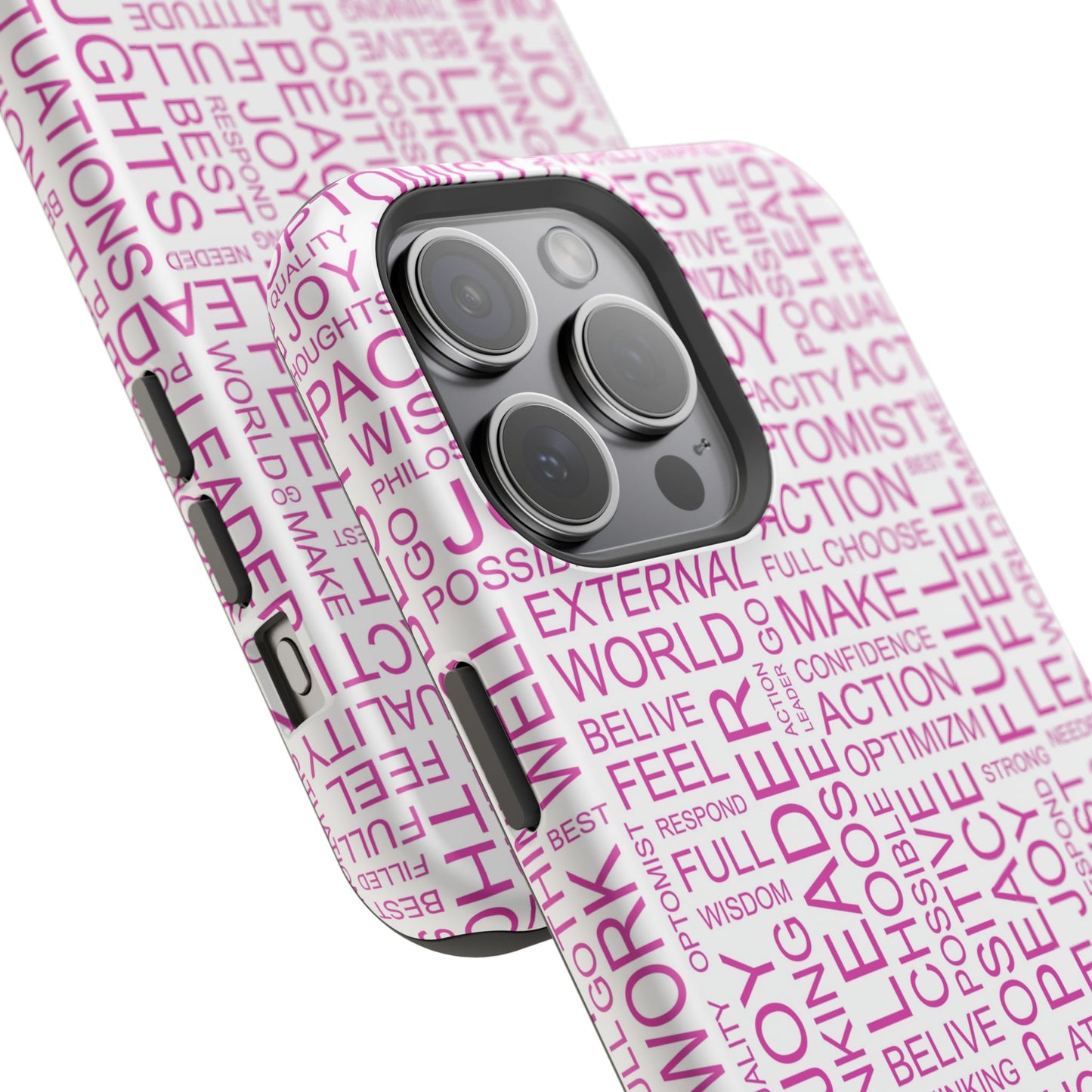Positivity - Optimistic Magnetic Tough Case for iPhone -