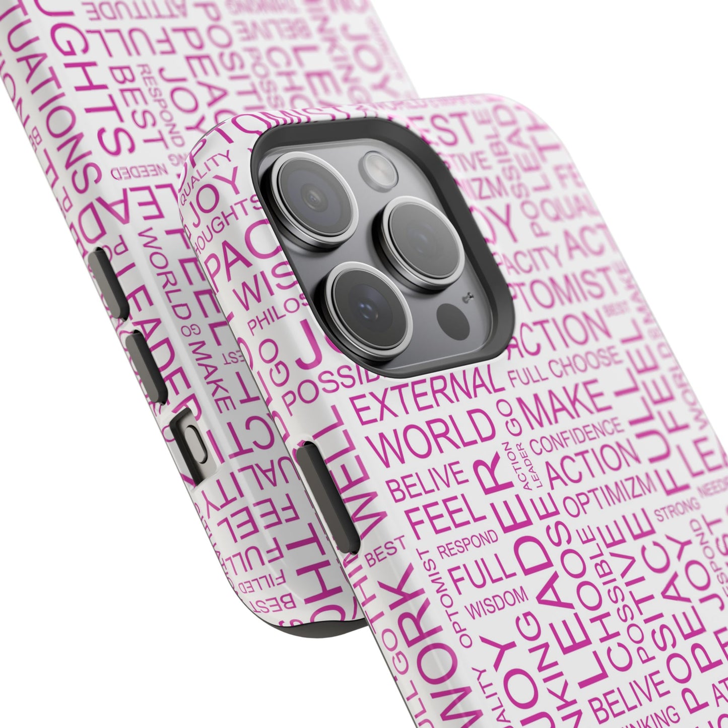 Positivity - Optimistic Magnetic Tough Case for iPhone -