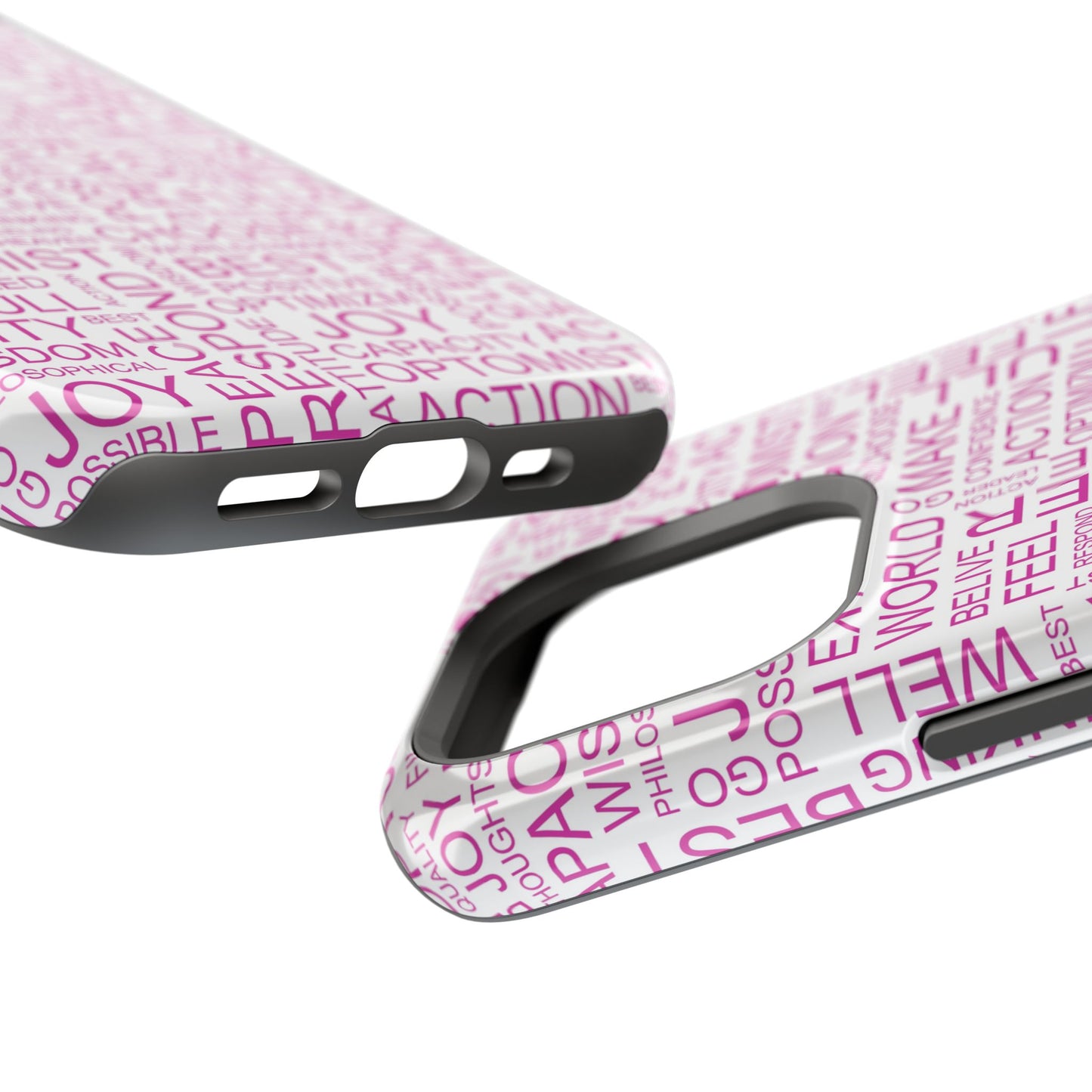 Positivity - Optimistic Magnetic Tough Case for iPhone -