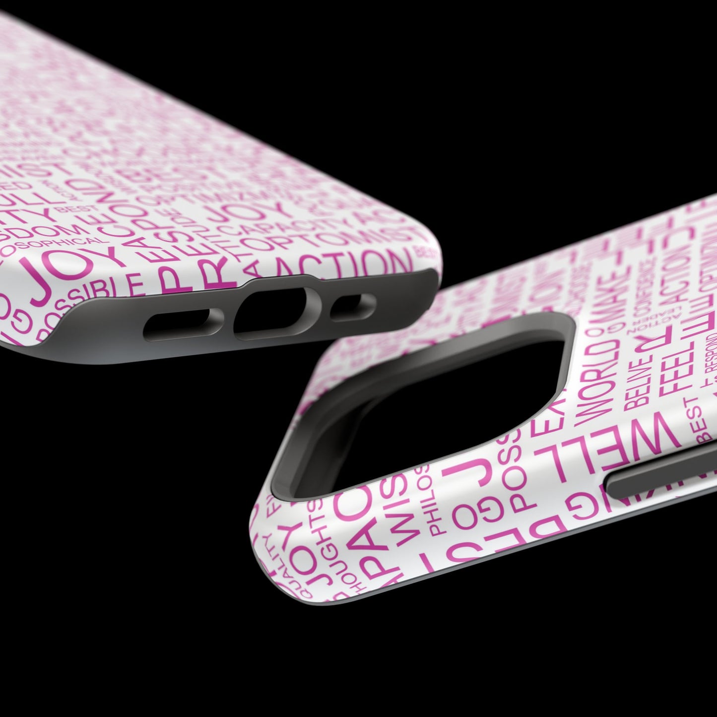 Positivity - Optimistic Magnetic Tough Case for iPhone -
