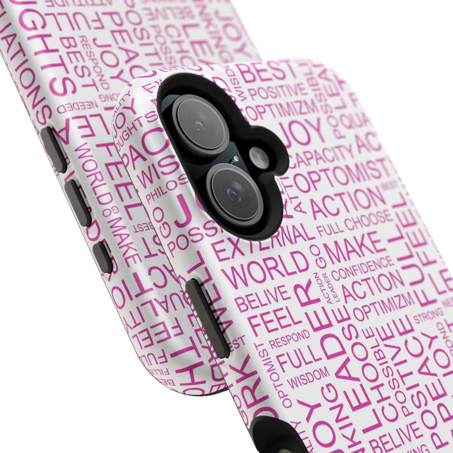 Positivity - Optimistic Magnetic Tough Case for iPhone -