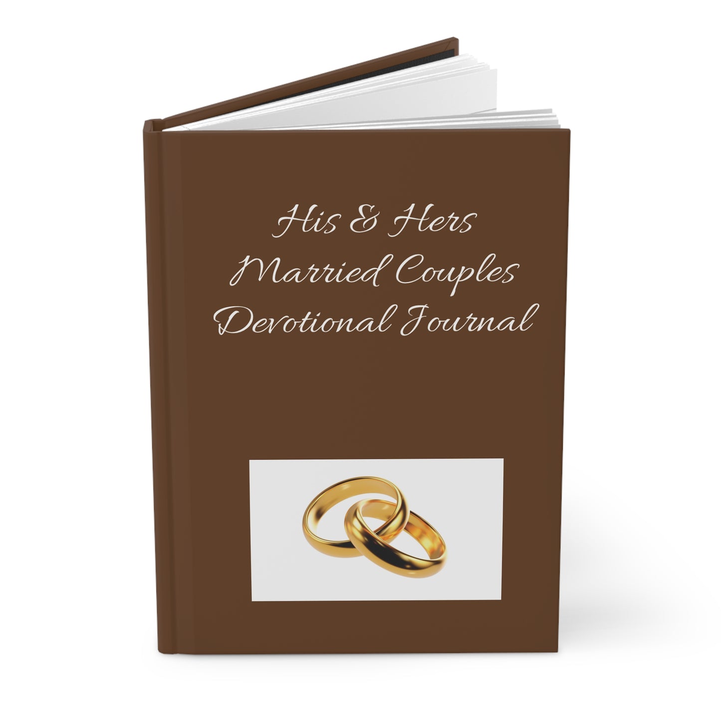 His and Hers Married Couples Devotional Hardcover Journal Matte