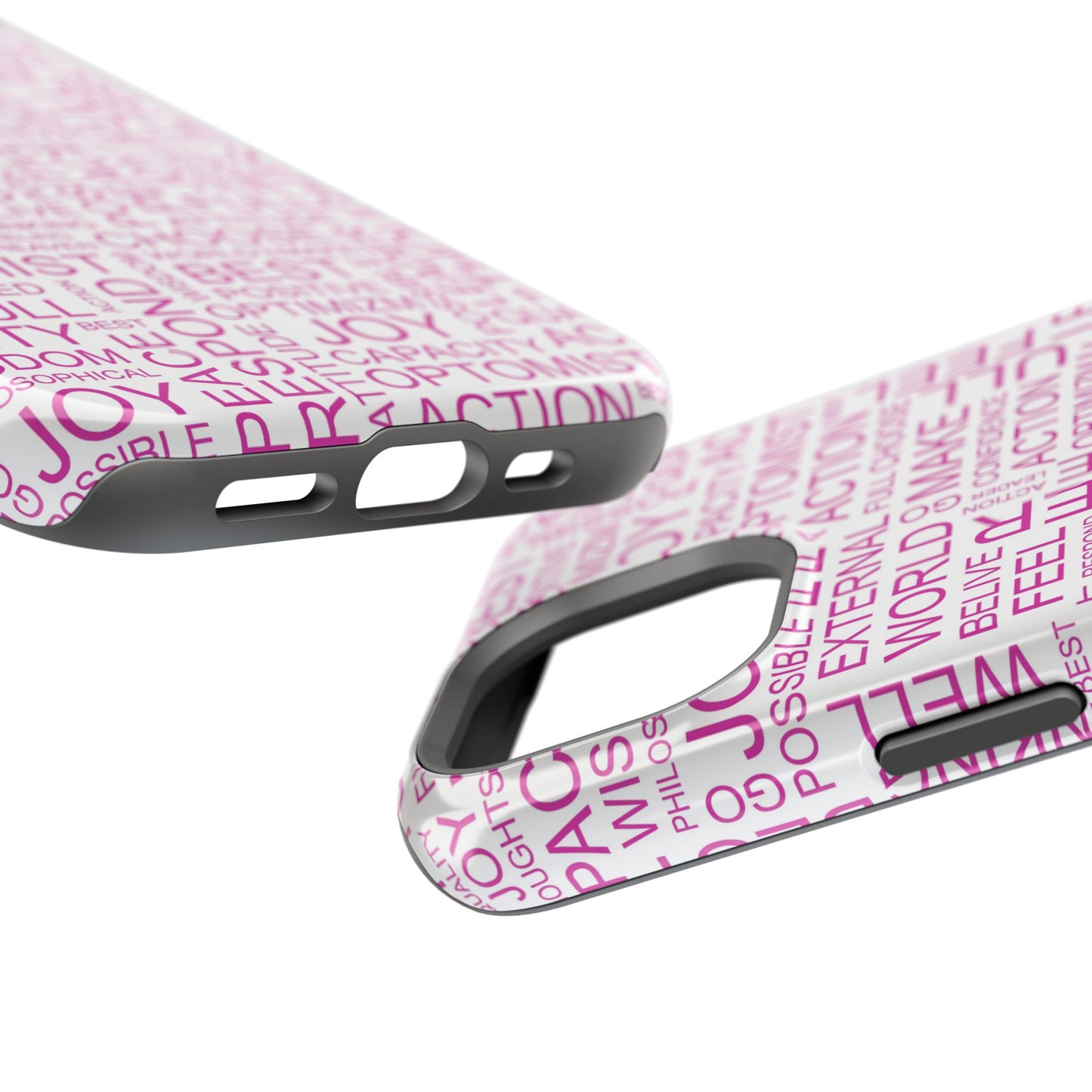 Positivity - Optimistic Magnetic Tough Case for iPhone -