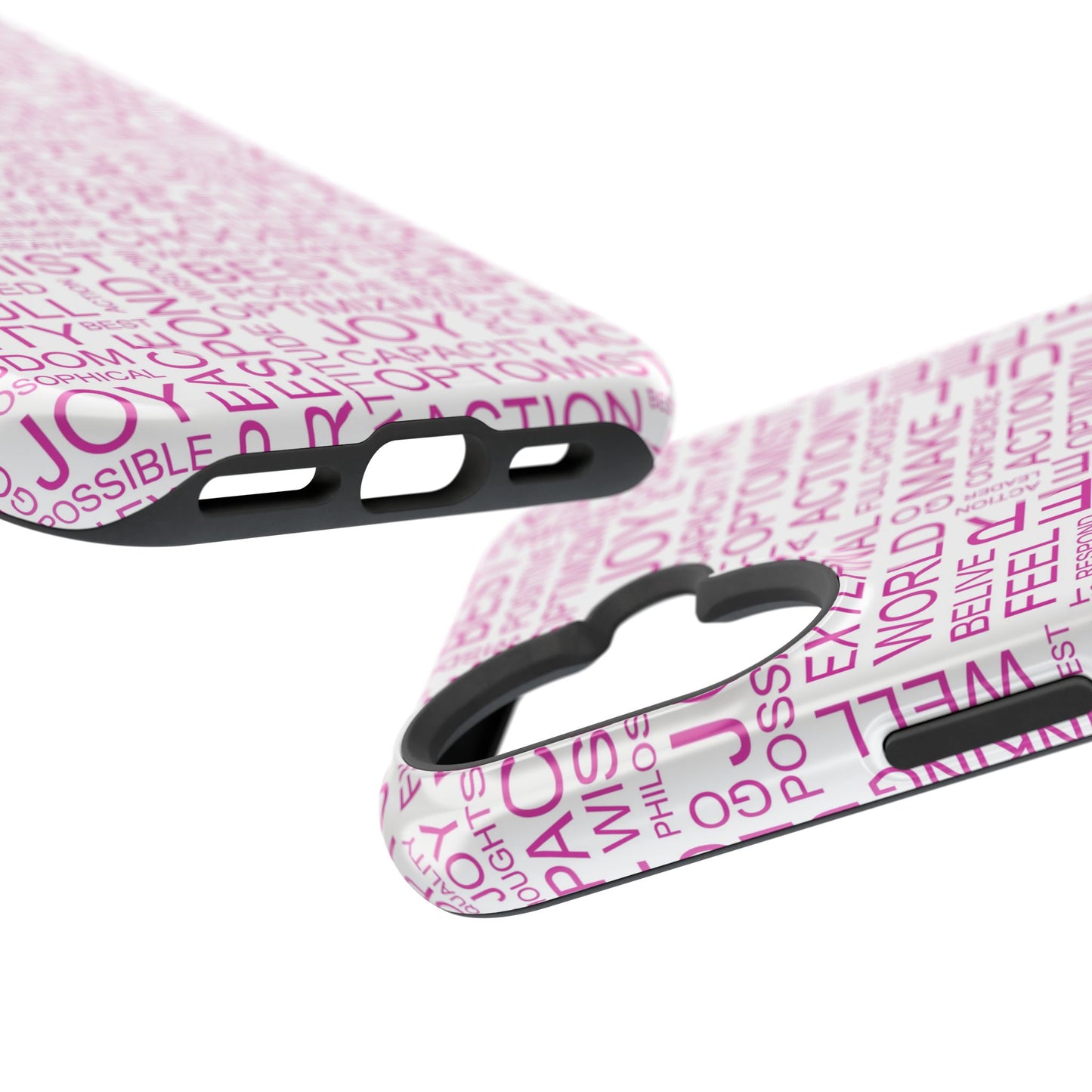 Positivity - Optimistic Magnetic Tough Case for iPhone -