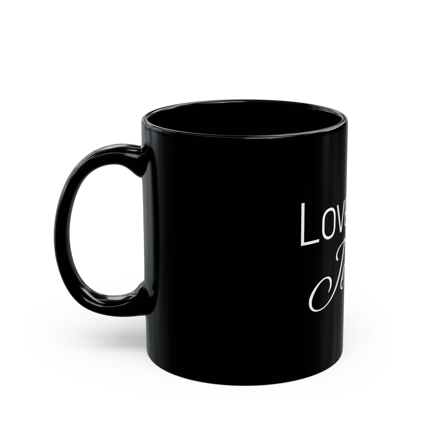 Inspirational Love Like Jesus Mug - 11oz & 15oz Black Coffee Cup