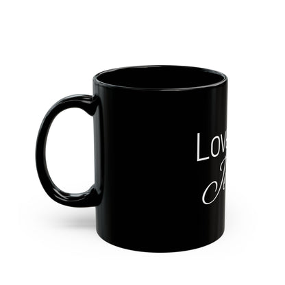 Inspirational Love Like Jesus Mug - 11oz & 15oz Black Coffee Cup