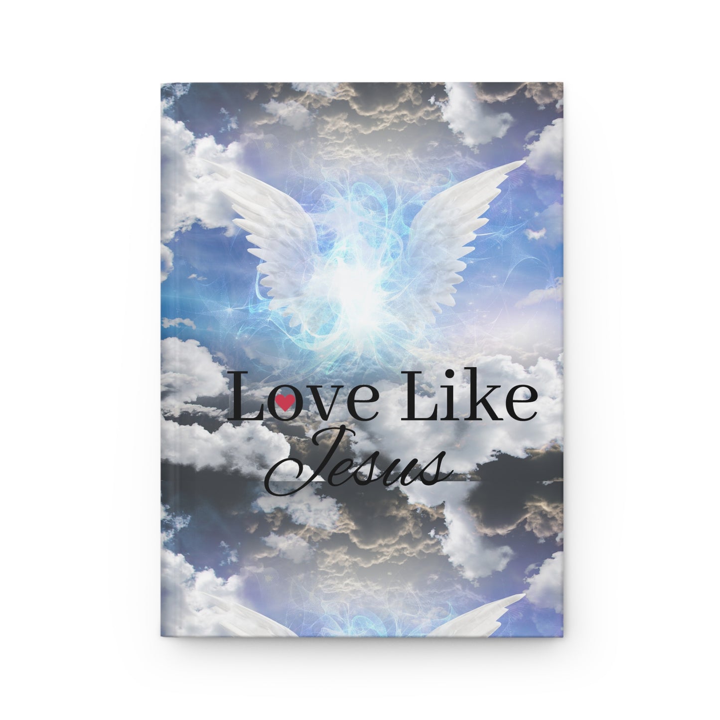 Inspirational Hardcover Journal - 'Love Like Jesus' Design