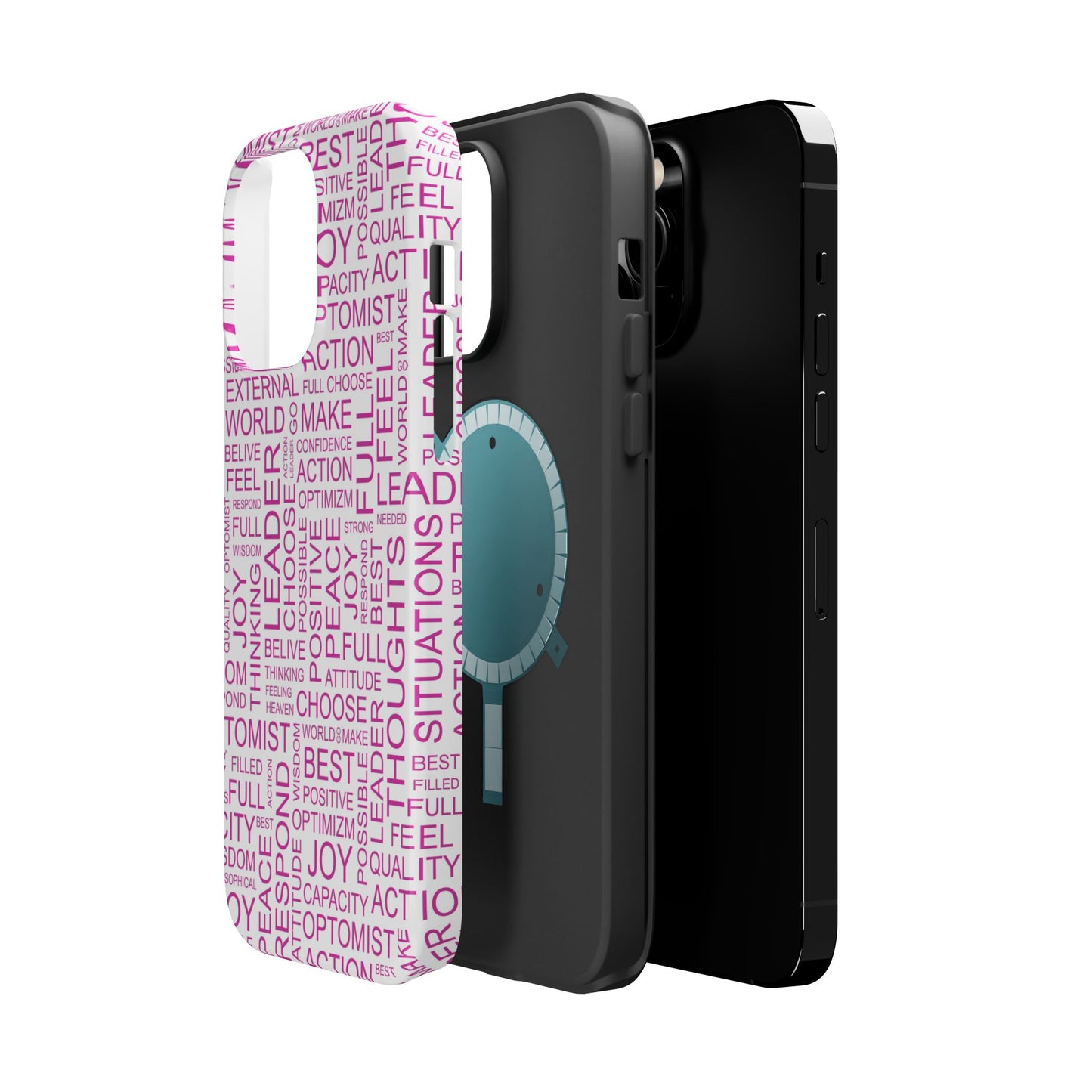 Positivity - Optimistic Magnetic Tough Case for iPhone -