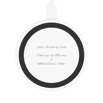 Inspirational Wireless Charging Pad - Keep Calm and Stand on God's Promises