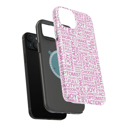 Positivity - Optimistic Magnetic Tough Case for iPhone -