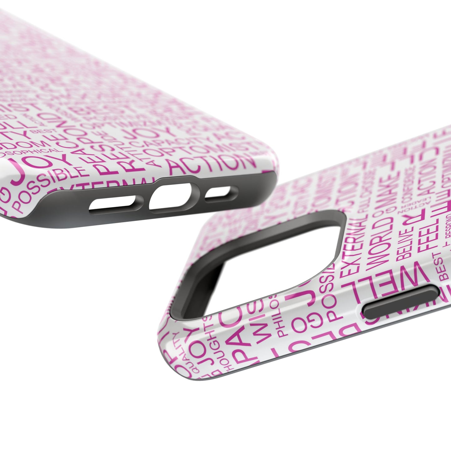 Positivity - Optimistic Magnetic Tough Case for iPhone -