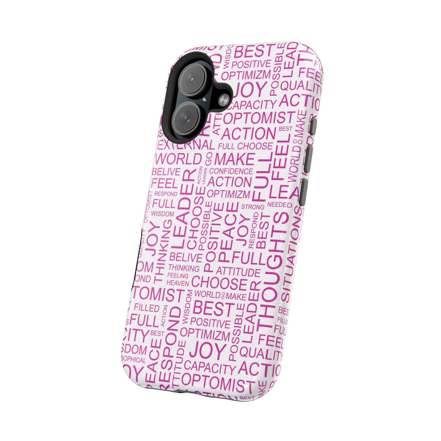 Positivity - Optimistic Magnetic Tough Case for iPhone -