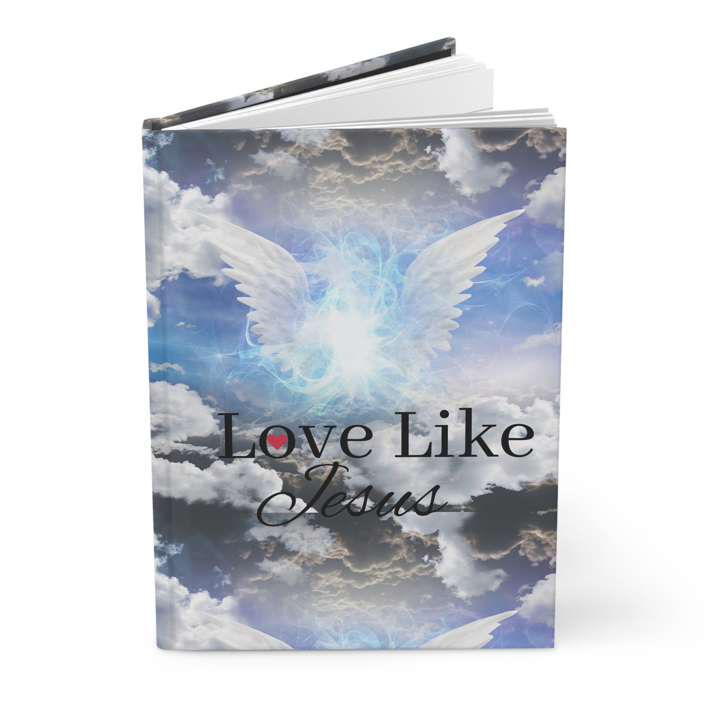 Inspirational Hardcover Journal - 'Love Like Jesus' Design