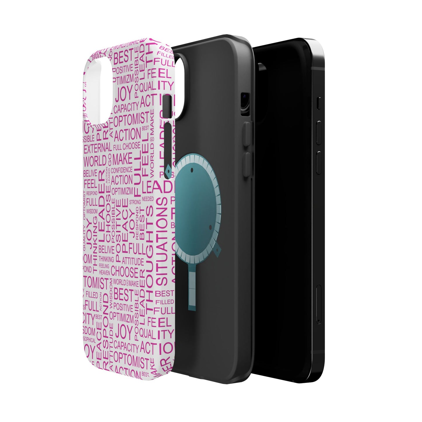 Positivity - Optimistic Magnetic Tough Case for iPhone -