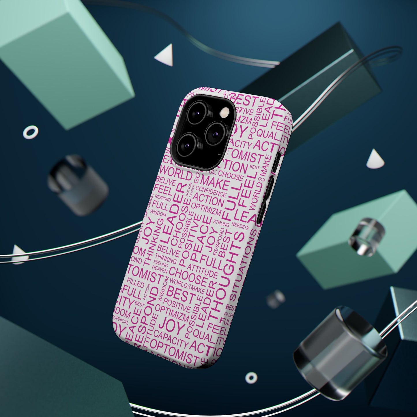 Positivity - Optimistic Magnetic Tough Case for iPhone -