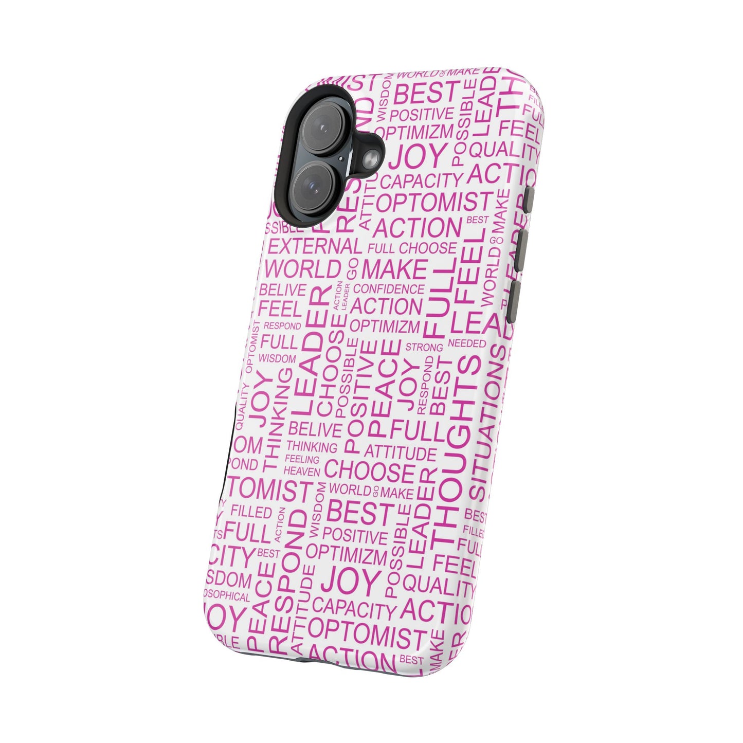 Positivity - Optimistic Magnetic Tough Case for iPhone -