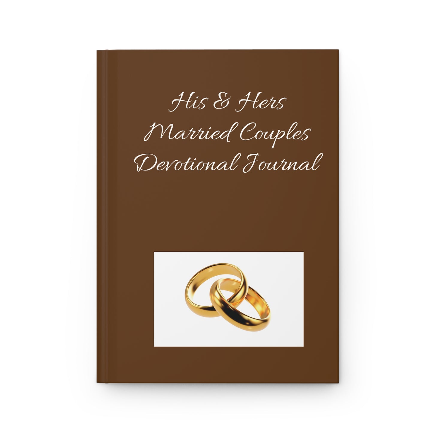 His and Hers Married Couples Devotional Hardcover Journal Matte