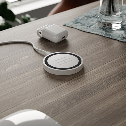 Inspirational Wireless Charging Pad - Keep Calm and Stand on God's Promises