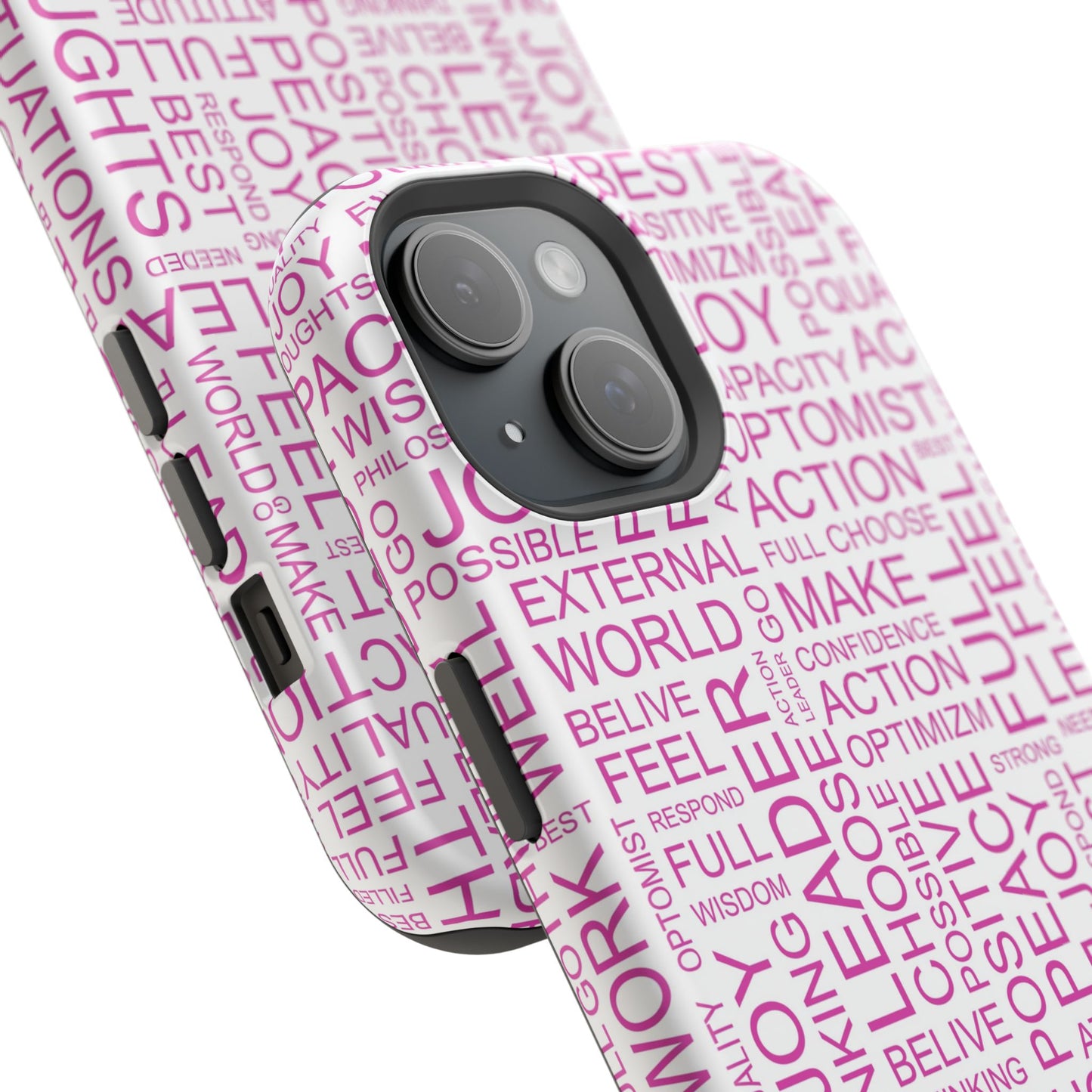 Positivity - Optimistic Magnetic Tough Case for iPhone -