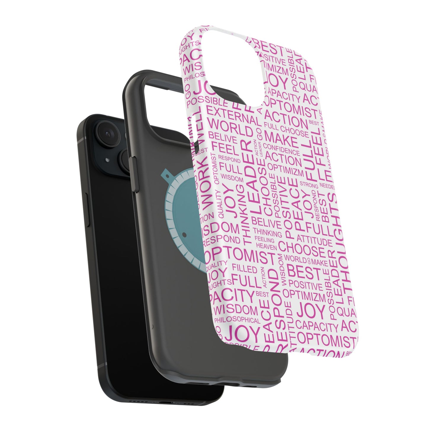 Positivity - Optimistic Magnetic Tough Case for iPhone -