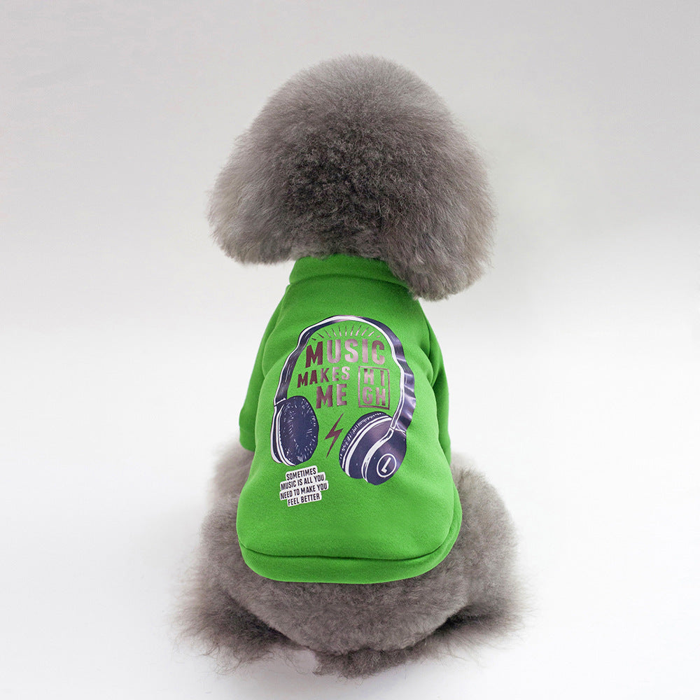 Dog Winter Pet Clothes Brushed Hoody/sweater