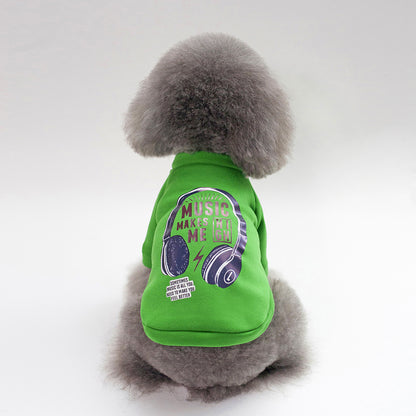 Dog Winter Pet Clothes Brushed Hoody/sweater