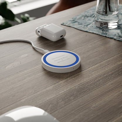 Inspirational Wireless Charging Pad - Keep Calm and Stand on God's Promises