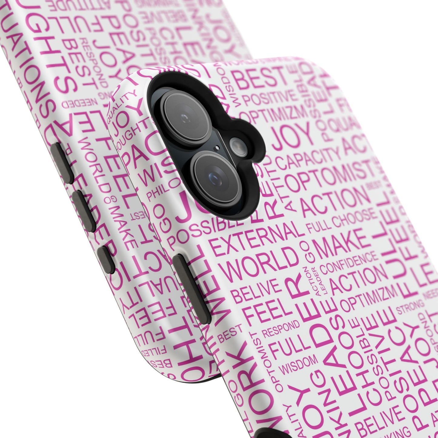 Positivity - Optimistic Magnetic Tough Case for iPhone -