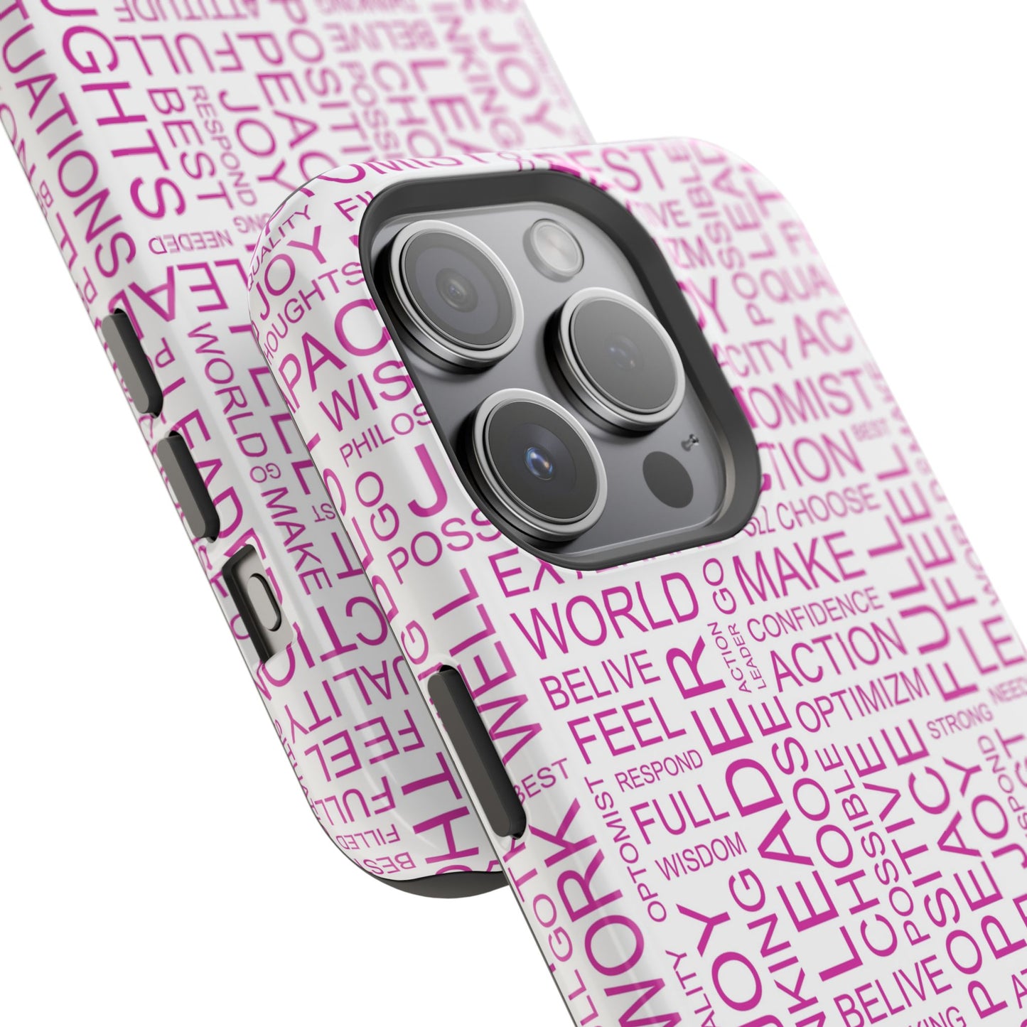 Positivity - Optimistic Magnetic Tough Case for iPhone -