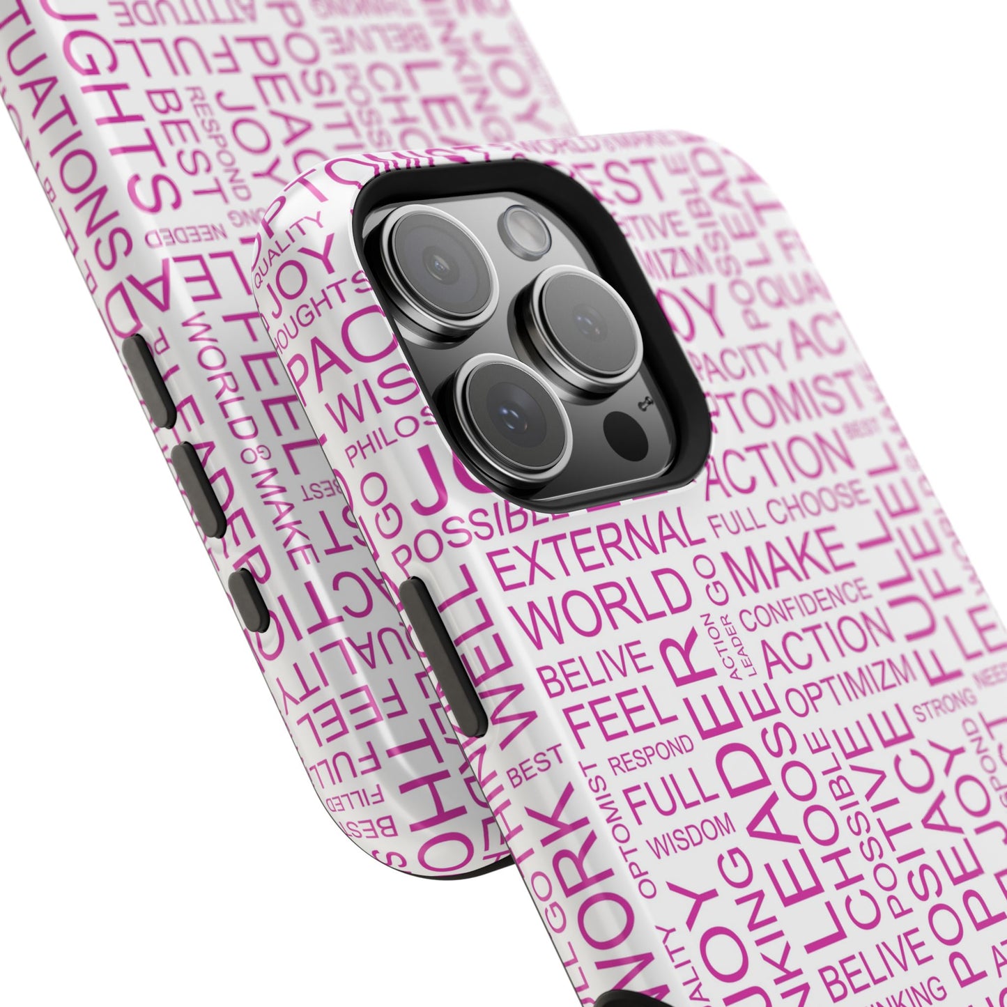 Positivity - Optimistic Magnetic Tough Case for iPhone -
