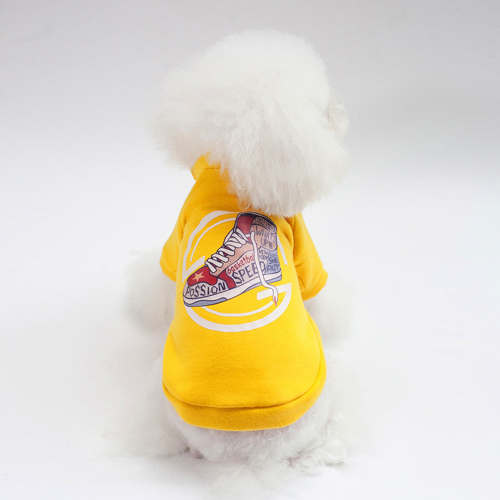 Dog Winter Pet Clothes Brushed Hoody/sweater